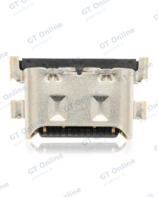 Connecteur de charge à souder — format Type C, 18 broches, 4 points de fixation (C354)