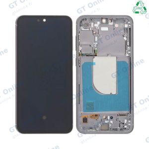 Écran Tactile Original Refurb avec Châssis (PIEC) Samsung Galaxy S23 FE S711 (Version US) Noir