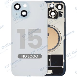 Vitre arrière pour Apple iPhone 15 (sans logo, bleu) — réf. 107183138937
