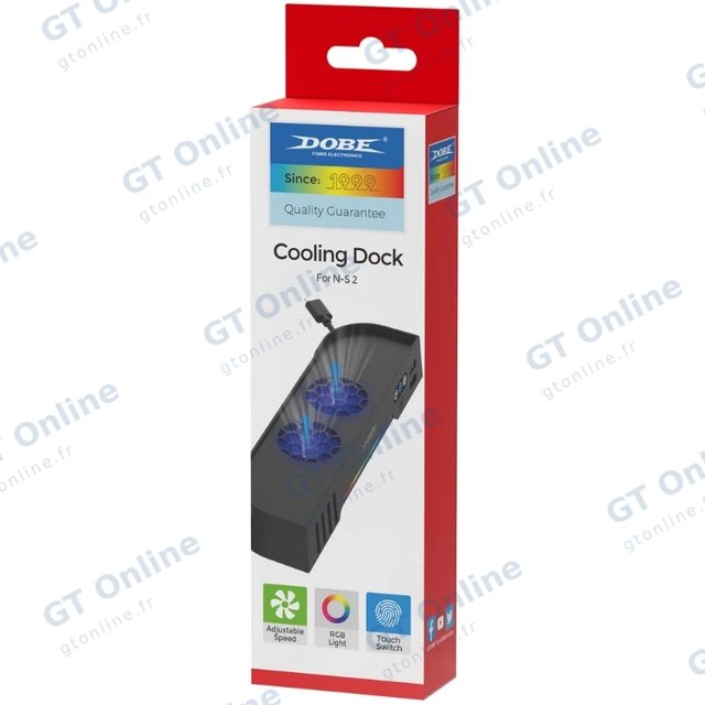 Ventilateur de refroidissement pour Nintendo Switch 2 DOBE TNS-31111 — noir