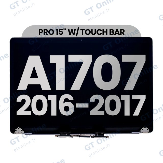 Écran pour Apple MacBook Pro 15" A1707 (2016-2017) (origine d'occasion, gris sidéral)
