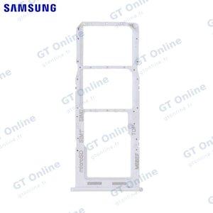 Tiroir SIM Original Samsung Galaxy M22 M225 GH98-46850B Blanc
