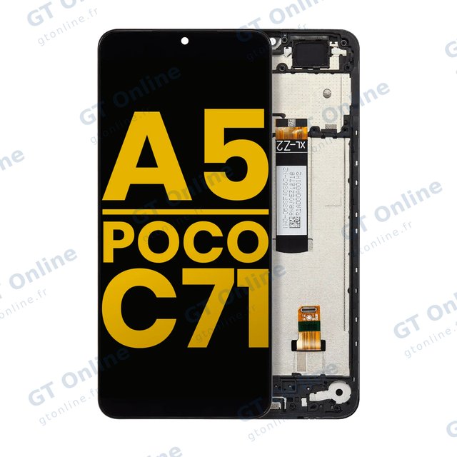 Écran pour Xiaomi Redmi A5 4G / Xiaomi Poco C71 (reconditionné, toutes couleurs)