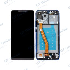 Écran Tactile avec Châssis Huawei P Smart Plus 2018 Bleu