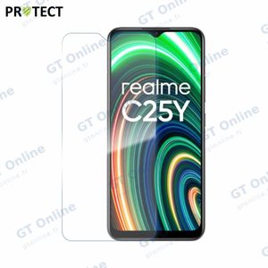 Verre Trempé Classique PROTECT pour Realme C25Y Transparent