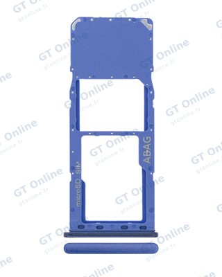 Tiroir SIM pour Samsung Galaxy A21S (A217 / 2020) (bleu)