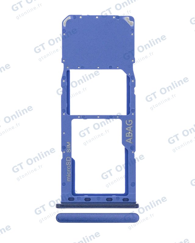 Tiroir SIM pour Samsung Galaxy A21S (A217 / 2020) (bleu)
