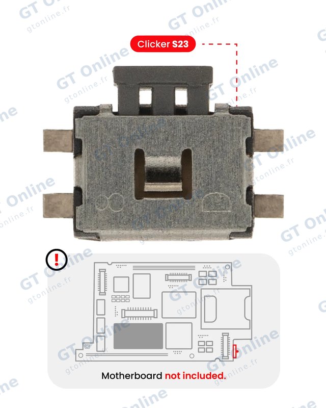 Pièce à microsouder pour Clicker S23