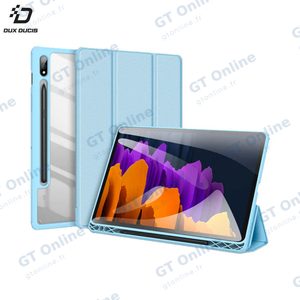 Housse de Protection Toby Dux Ducis pour Samsung Galaxy Tab S7 Wi-Fi T870/Galaxy Tab S7 4G T875 Bleu