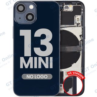 Châssis pour Apple iPhone 13 Mini (version US, compatible premium, minuit)