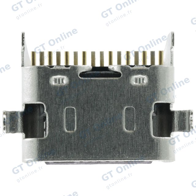Connecteur de charge nu à souder pour Samsung Galaxy A21 (A215 / 2020) / A20s (A207 / 2019) / A14 5G (A146U / P / 2023) / A22 5G (A226 / 2021) (soudure requise, lot de 10)