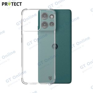 Coque Silicone Renforcée PROTECT pour Motorola Edge 50 Transparent