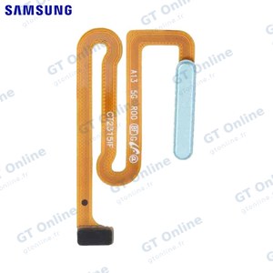Lecteur Empreinte Original Samsung Galaxy A13 5G A136 GH96-14893D Bleu
