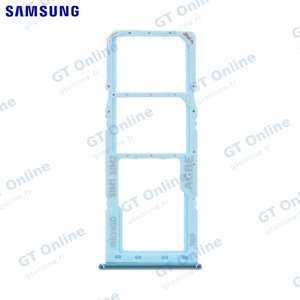 Tiroir SIM Original Samsung Galaxy A32 4G A325 GH98-46409C Bleu Awesome