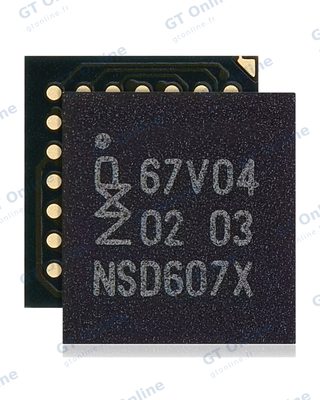 Circuit contrôleur NFC pour Apple iPhone 7 / 7 Plus / iPad Pro 12.9" 2nd Gen (2017) (NFC_RF: PN67VEU3: 49 Pins)