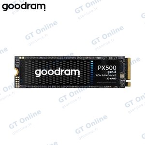 Disque Dur SSD Goodram PX500 GEN.3 PCIe 3x4 256GB NVME M.2 2280 RETAIL (256Go) SSDPR-PX500-256-80-G3
