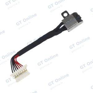 Connecteur Prise d'Alimentation DC Jack (4,5cm) pour Dell Vostro 5471, Inspiron 5370