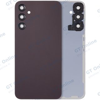 Vitre arrière pour Samsung Galaxy A24 4G (A245 / 2023) (sans logo, compatible, rouge Dark)