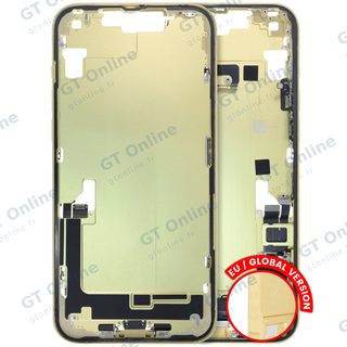 Châssis pour Apple iPhone 14 Plus (version EU, origine d'occasion — grade B, jaune)