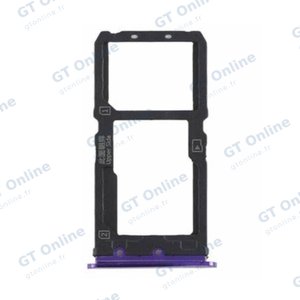 Tiroir Sim Premium Huawei P Smart Plus 2018 Violet
