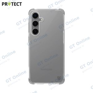 Coque Silicone Renforcée PROTECT pour Samsung Galaxy S24 FE S721B Transparent — vue 2