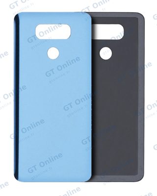 Vitre arrière pour LG G6 (bleu Optical Marine)