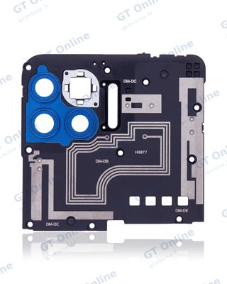 Support pour Motorola Moto One 5G (XT2075-1 / XT2075-2 / 2020) (Verizon, origine, bleu Surfing)