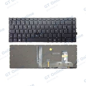 Clavier PC Portable HP EliteBook 840 G7 / 840 G8 / 845 G7 / 845 G8 AZERTY