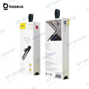 Adaptateur Convertisseur Baseus L41 Type C Mâle à Type C Femelle + 3.5mm Femelle Argent — vue 3