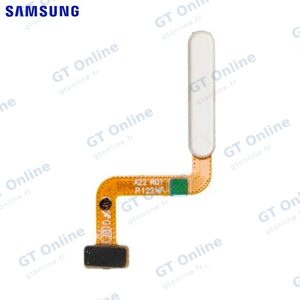 Lecteur Empreinte Original Samsung Galaxy A22 4G A225 GH96-14401B Blanc