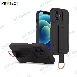 Coque de Protection QC-002 PROTECT pour Apple iPhone 12 (#1) Noir