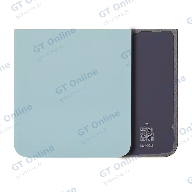 Vitre arrière pour Samsung Galaxy Z Flip 6 5G (pack service origine, Mint)