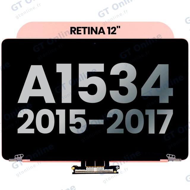 Écran pour Apple MacBook 12" A1534 (2015-2017) (origine d'occasion, Rose Gold)