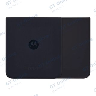 Vitre arrière pour Motorola Razr Plus / Razr 40 Ultra (XT2321 / 2023) (origine, noir fantôme)