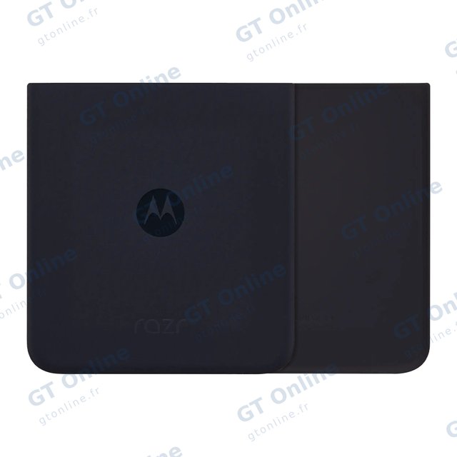 Vitre arrière pour Motorola Razr Plus / Razr 40 Ultra (XT2321 / 2023) (origine, noir fantôme)