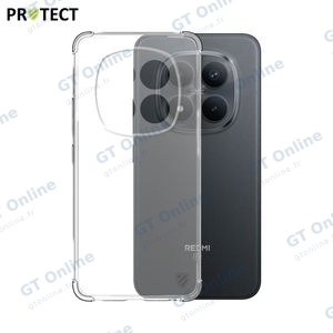 Coque Silicone Renforcée PROTECT pour Xiaomi Redmi Note 15 Pro+ 5G Transparent