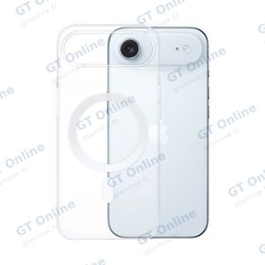 Coque Silicone MagSafe Compatible pour Apple iPhone Air Transparent