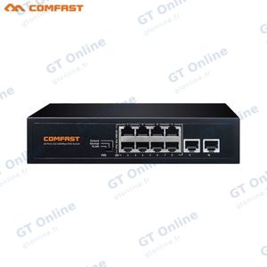 Switch Réseau Comfast CF-SF181P 10 Ports PoE (100 Mbps)