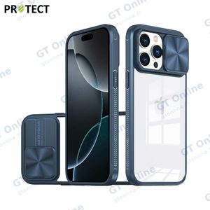 Coque de Protection IE027 PROTECT pour Apple iPhone 16 Pro Max Bleu Marine