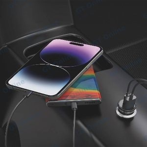 Chargeur Allume-Cigare CONNECT MC-CV30W01 33W (Type-C PD + USB QC3.0) Noir — vue 2