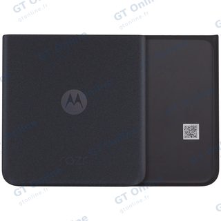 Vitre arrière pour Motorola Razr Plus / Razr 40 Ultra (XT2321 / 2023) (premium, Infinite Black)