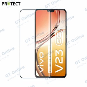 Verre Trempé Intégral PROTECT pour Vivo V23 5G Noir