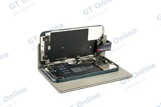 Support d’écran ESD Wrepair pour iPhone 12 et ultérieurs (gris)