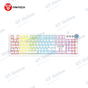 Clavier Gamer Filaire Fantech MAX CORE MK852 (QWERTY) Blanc