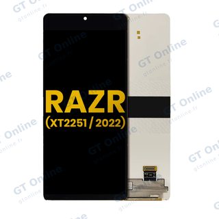 Écran pour Motorola Razr 5G (XT2251 / 2022) (reconditionné, toutes couleurs)