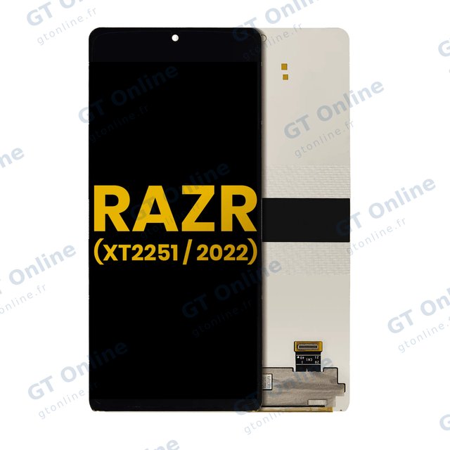 Écran pour Motorola Razr 5G (XT2251 / 2022) (reconditionné, toutes couleurs)