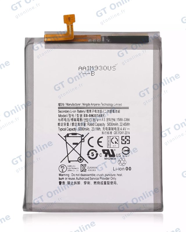 Batterie pour Samsung Galaxy M30S (M307 / 2019) / M21 (M215 / 2020) / M31 (M315 / 2020) / M21S (F415 / 2020)