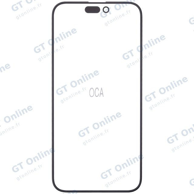 Vitre d’écran avec OCA pour Apple iPhone 15 Pro Max (lot de 10)