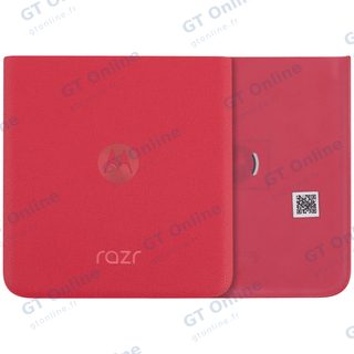 Vitre arrière pour Motorola Razr Plus / Razr 40 Ultra (XT2321 / 2023) (premium, Viva Magenta)