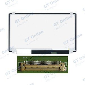 Dalle Ordinateur Portable 15.6" Slim FHD (1920x1080) LCD 60Hz, eDP 30pin Droite, Fixation Haut Bas (B156HTN03.0